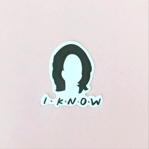 5 or $10 or 12 for $20 | Friends Stickers | PVC Waterproof